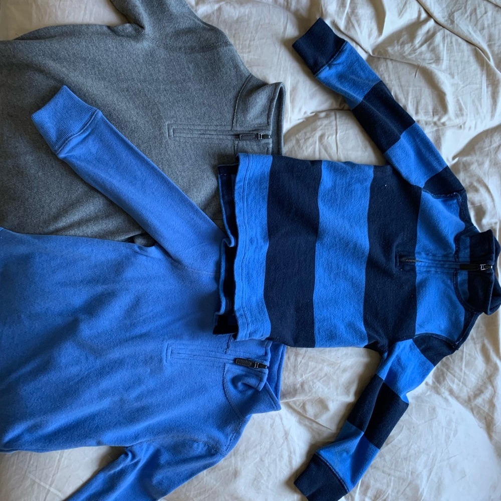 Crewcuts 3 toddler quarter zip